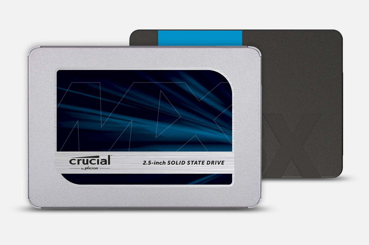 Crucial MX500 500GB 3D NAND SATA 2.5インチ 7mm（9.5mmアダプター 